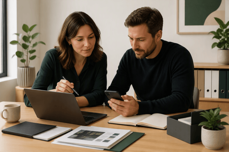 Consultation et partage de fichiers OneDrive depuis un ordinateur et un smartphone