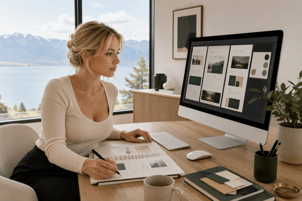 Conception d’un site web WordPress à partir de maquettes et d’une identité visuelle personnalisée
